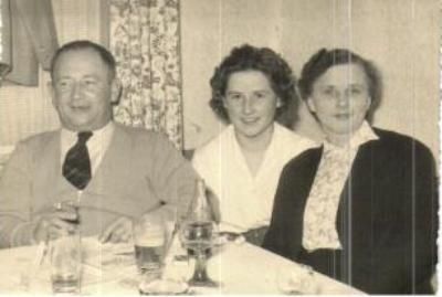 Franz,Elfriede u. Erika Dorn(ca.1958)